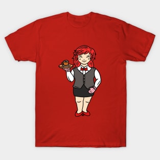 Cute chibi waitress T-Shirt